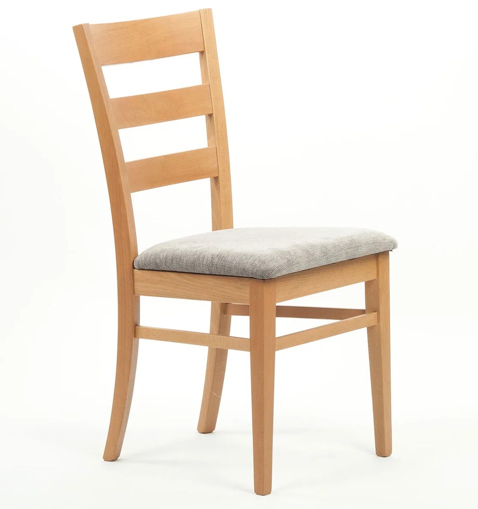 Stima Stolička VIOLA s čalúneným sedákom Vyberte odtieň ->: Borneo, Vyberte látku ->: GENEZA soft 68