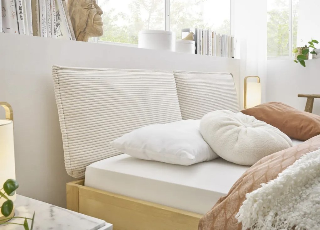 Posteľ z masívneho dreva Andria 180x200 cm, prírodný smrek