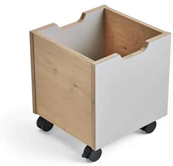 Zásuvková jednotka RICO s kolieskami, šedá