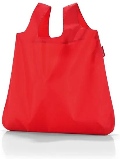 Skladacia taška Mini Maxi Shopper červená, Reisenthel, vodeodolný polyester, 45x53,5x7 cm, AO3004