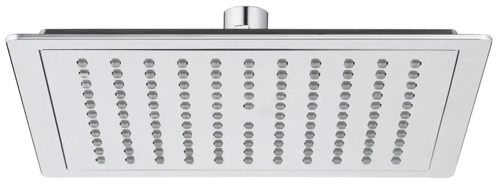 Laveo Luke, horná/hlavová sprcha 200x200 mm, štvorec, chrómová, LAV-NLK_0DAD