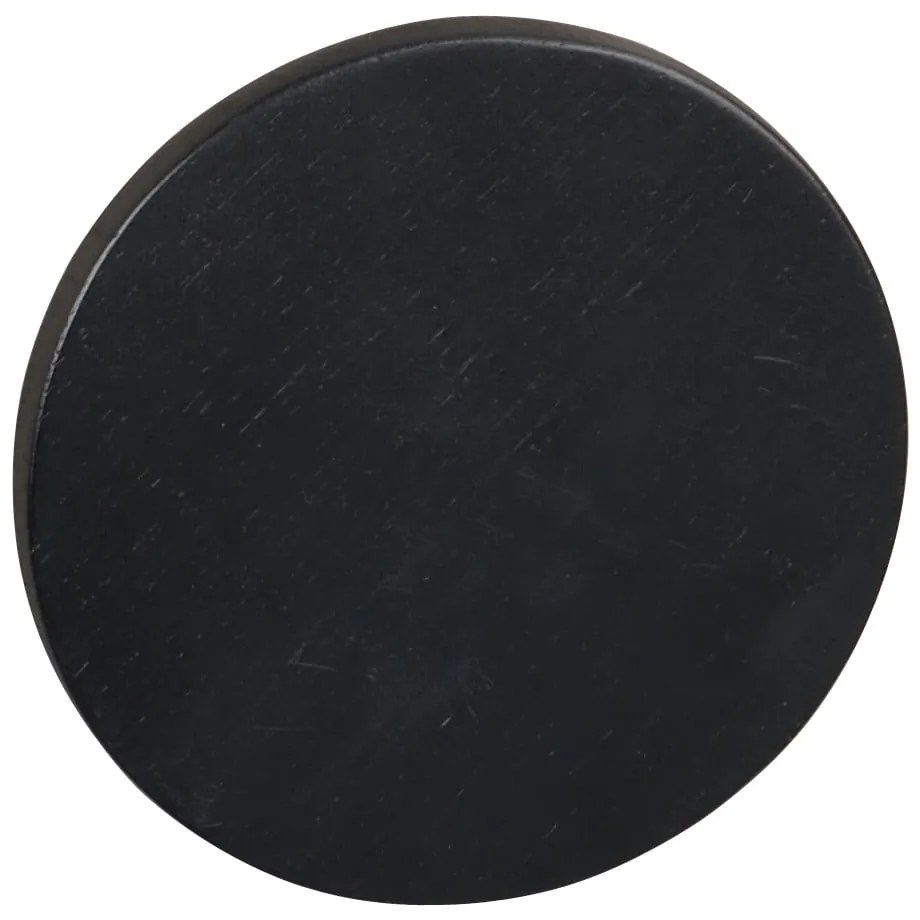 Čierny nástenný háčik z dubového dreva Milford – Rowico