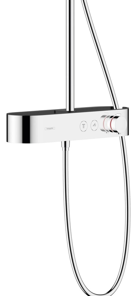 Hansgrohe Pulsify S, Showerpipe 260 1jet s termostatom ShowerTablet Select 400, chróm, HAN-24220000