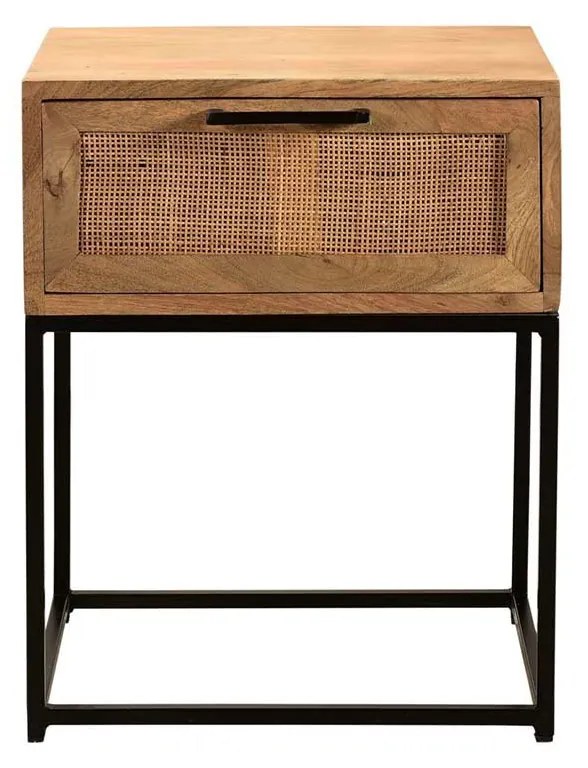 Bočný stolík CANE 45 × 35 × 57 cm