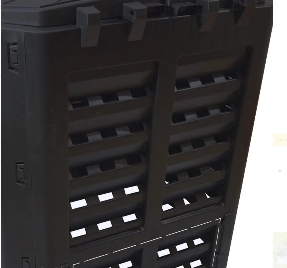 Bestent Kompostér 360l pp Black Nature