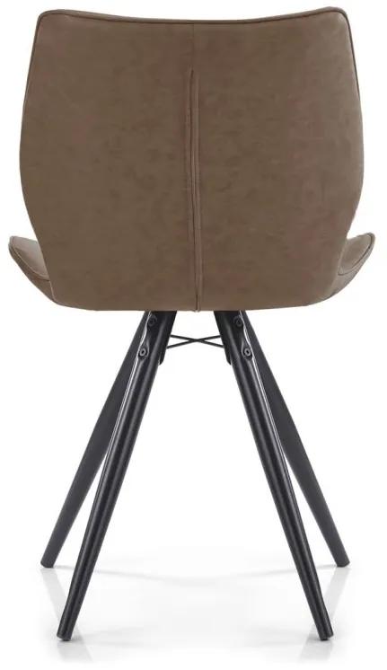Hnedá jedálenská stolička HORSAL