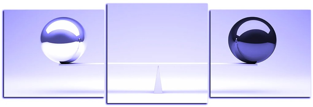 Obraz na plátne - Rovnováha - panoráma 5169VD (90x30 cm)