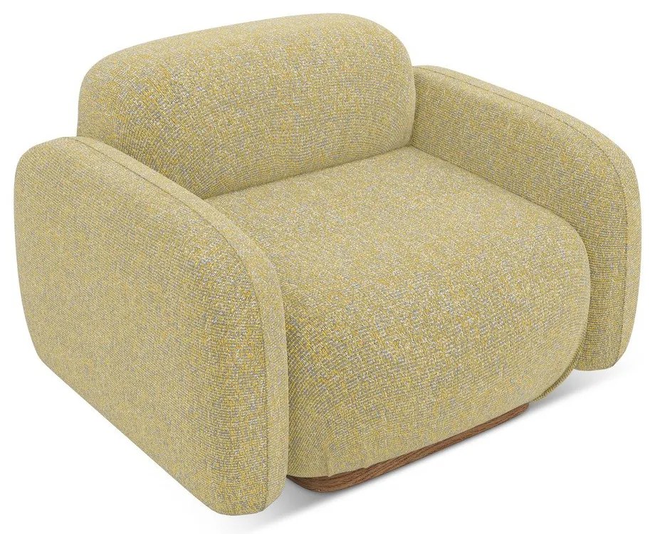 Žlté kreslo Ailani – Makamii