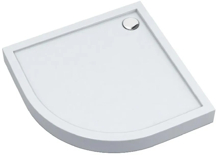 Vanička polokrúhla 80x80x12 R55 Espera Plus AQM4633