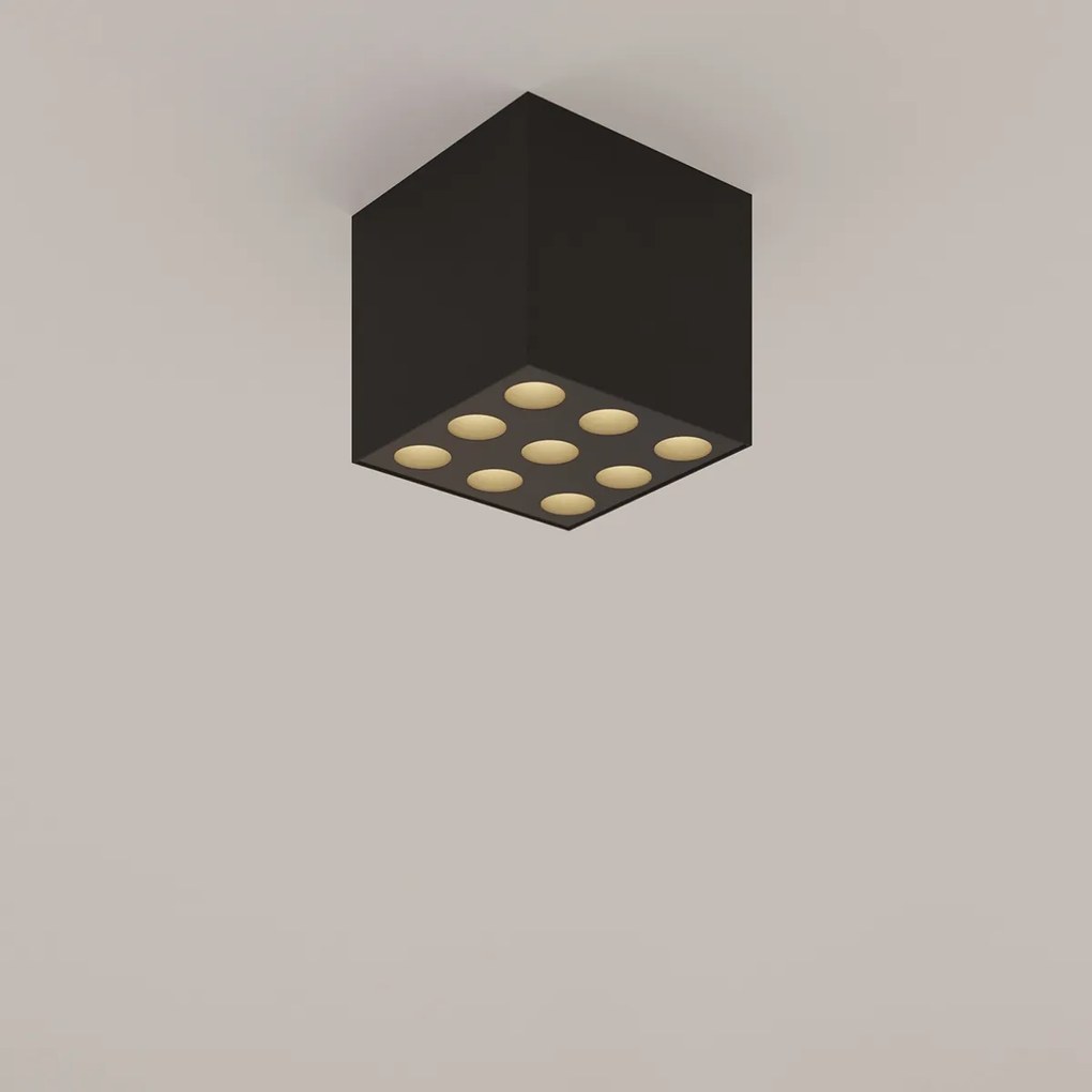 Stropné LED svietidlo Ozzy, 1x LED 16w, 4000k, b