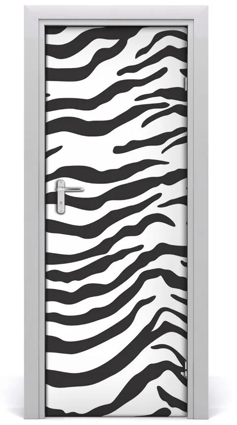 Fototapeta na dvere Zebra pozadia 85x205cm