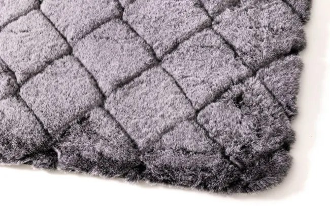 Kúpeľňový koberček MOYO CUT antracitový