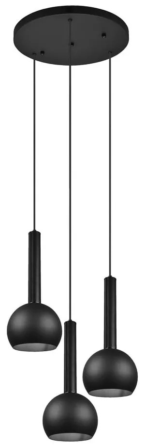 Čierne závesné svietidlo ø 52 cm Ciliana – CINQUE