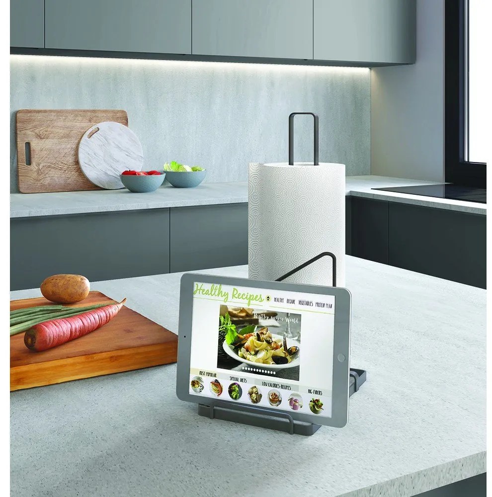 Držiak na kuchynské utierky z nerezovej ocele Tokyo Lava – Metaltex