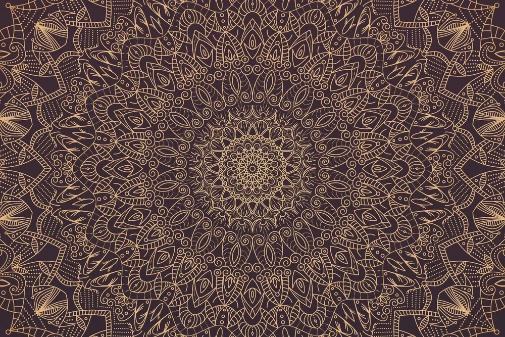 Tapeta detailná ozdobná Mandala