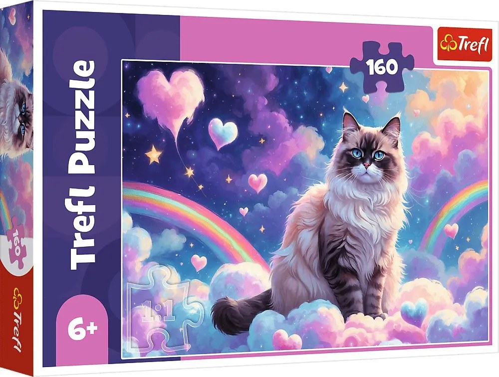 Trefl Puzzle 160 Domáca mačka