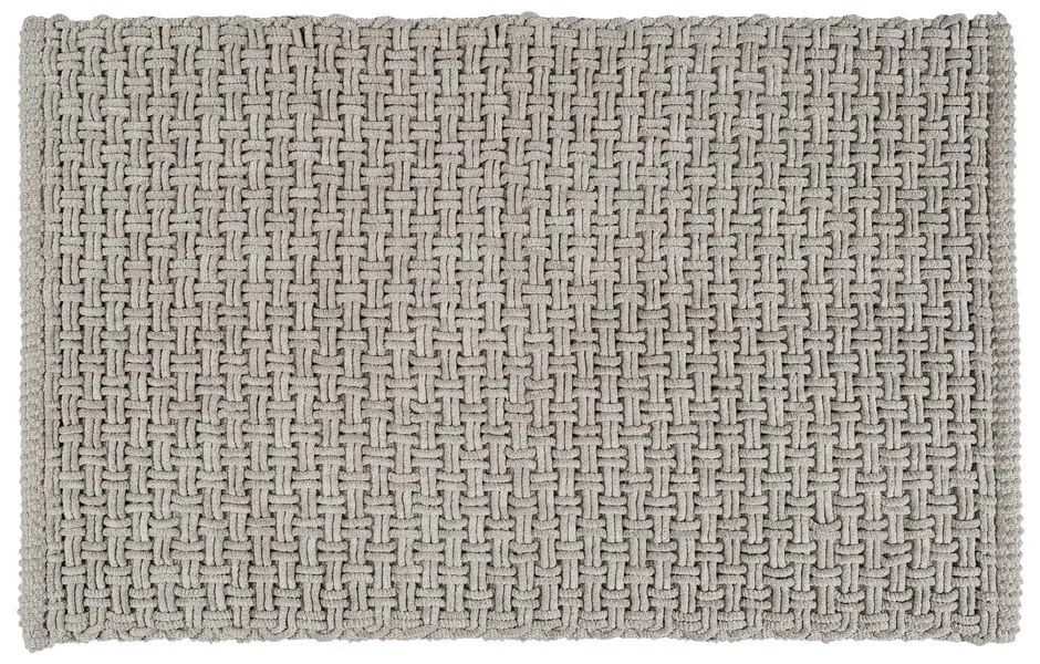 Sivá textilná kúpeľňová predložka 50x80 cm Ecoli – Wenko