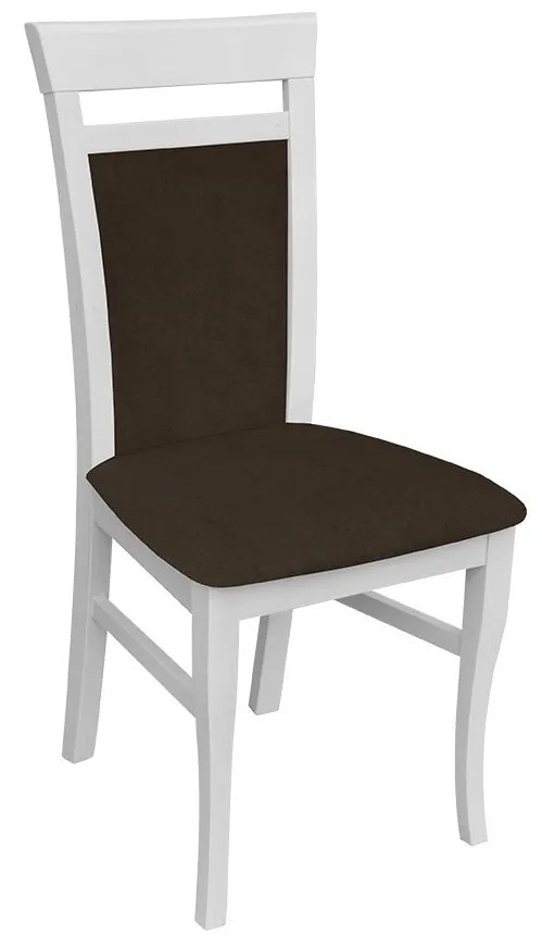 Stolička JK37, Morenie: wenge, Dostupné poťahy: ekokoža Soft 010
