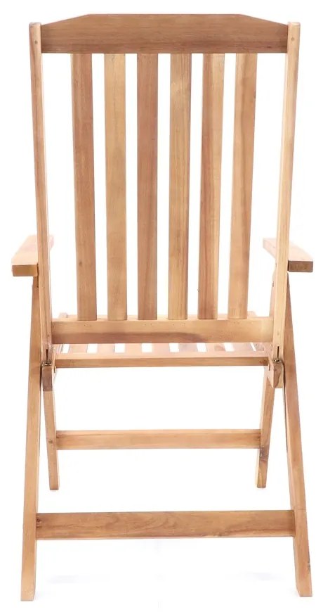 Záhradná stolička Kobe, hnedá