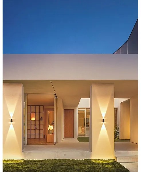 Brilagi - LED Solárne nástenné svietidlo PYRAMID LED/2W/3,2V 1300 mAh IP54