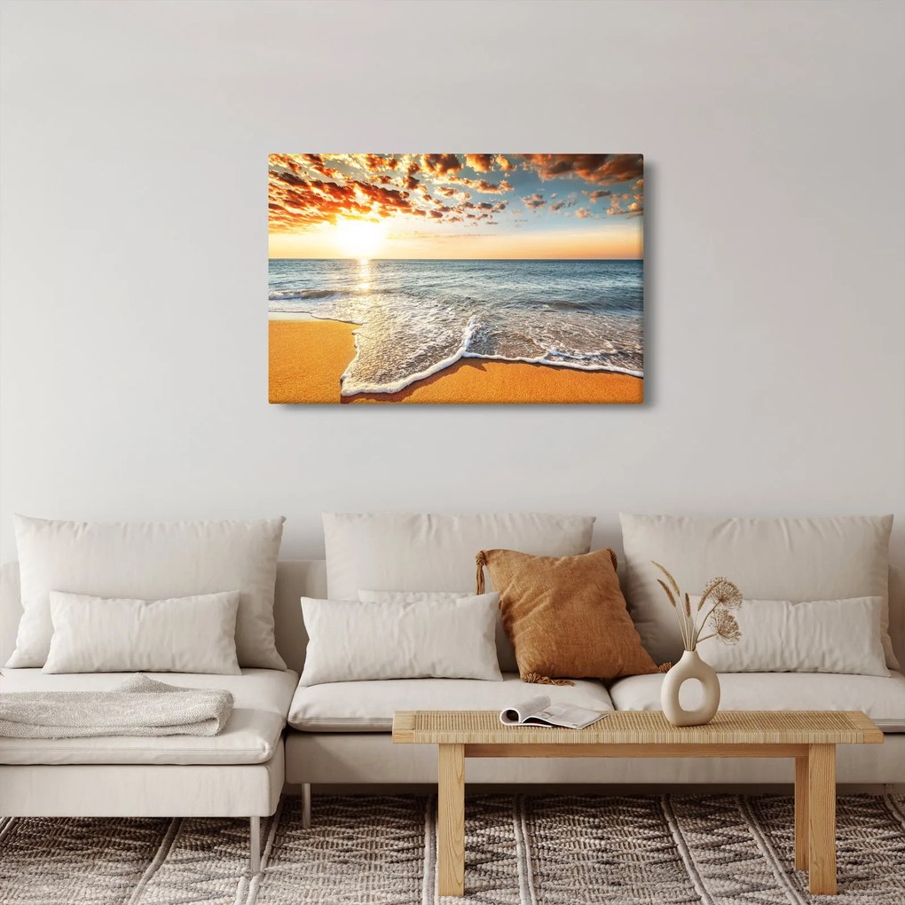 Obraz - Východ slnka (90x60 cm)