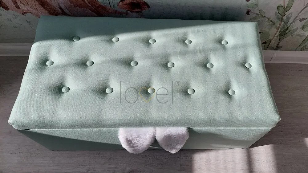 lovel.sk Detský sedací box s úložným priestorom Bunny