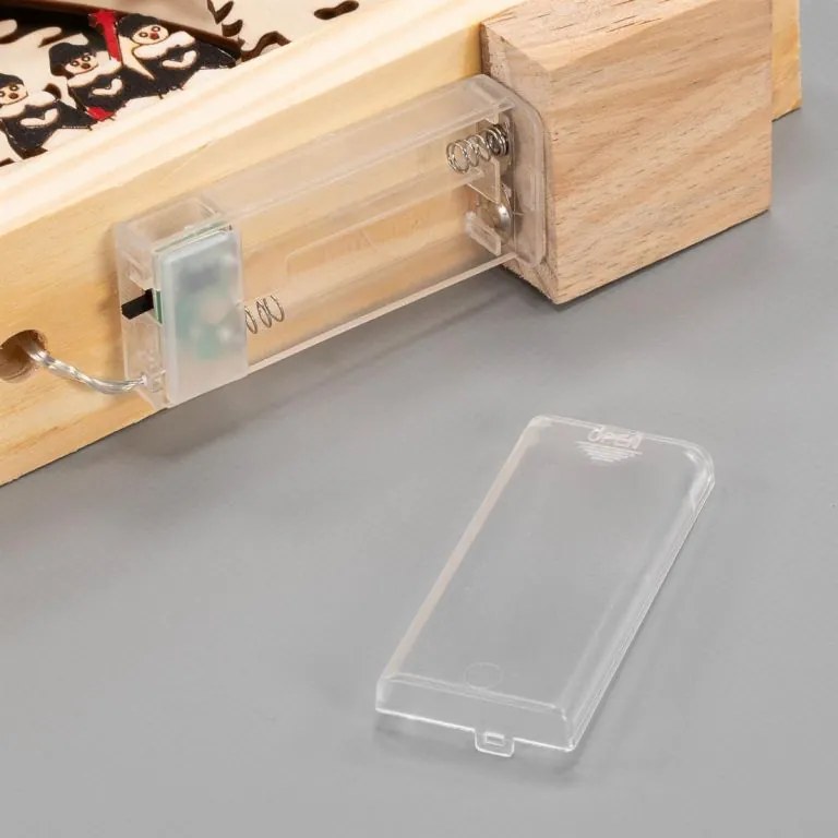 Nexos 86211 Vianočný svetelný oblúk - 10 LED, teplá biela, na batérie