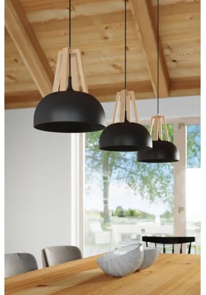 Sollux SL.0390 - Luster na lanku CASCO 1xE27/60W/230V pr. 30 cm