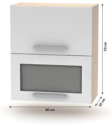 Kuchyňská linka 2,4 m, NOVA PLUS 0000210268 Tempo Kondela