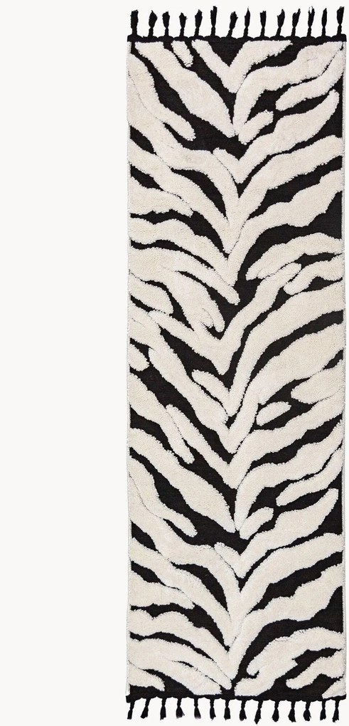 Behúň s reliéfnou štruktúrou Esra Zebra