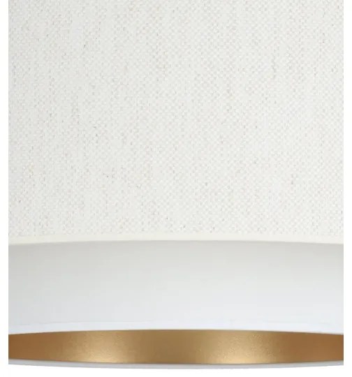 Prisadený luster NATIA 1xE27/60W/230V biela