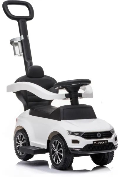 Odrážadlo Volkswagen 3v1 2xAA biela/čierna