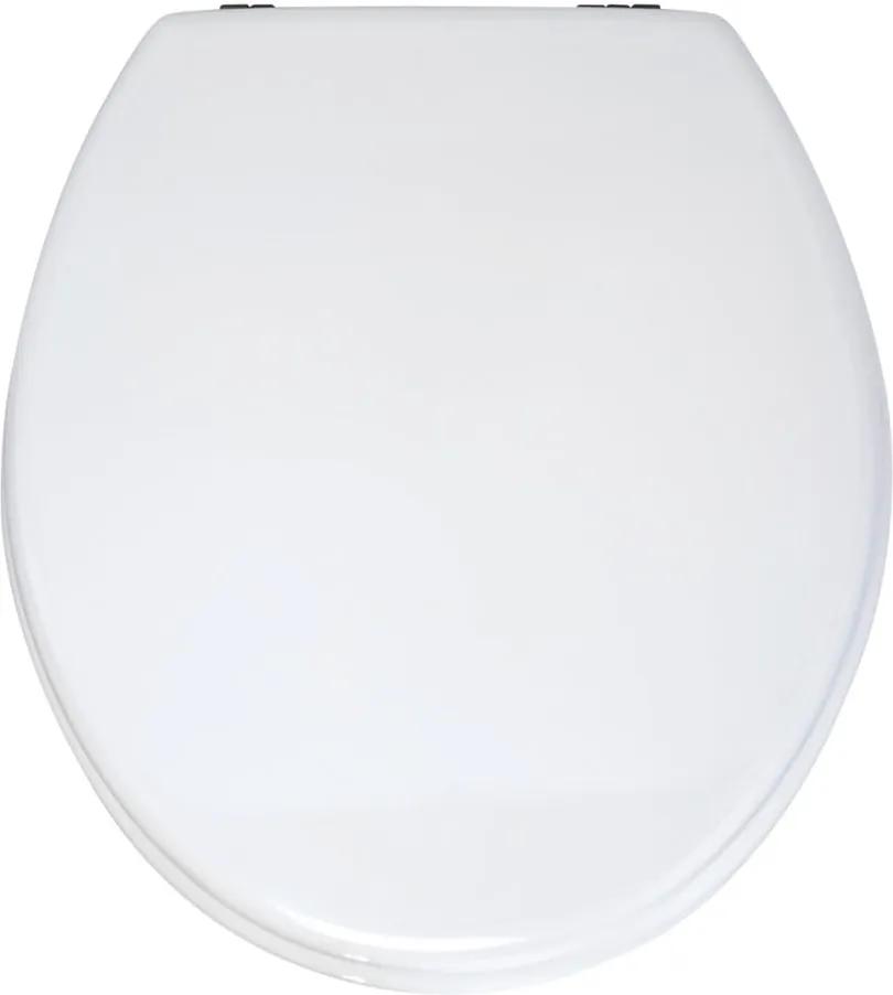 Biele WC sedadlo Wenko Prima, 41 x 38 cm