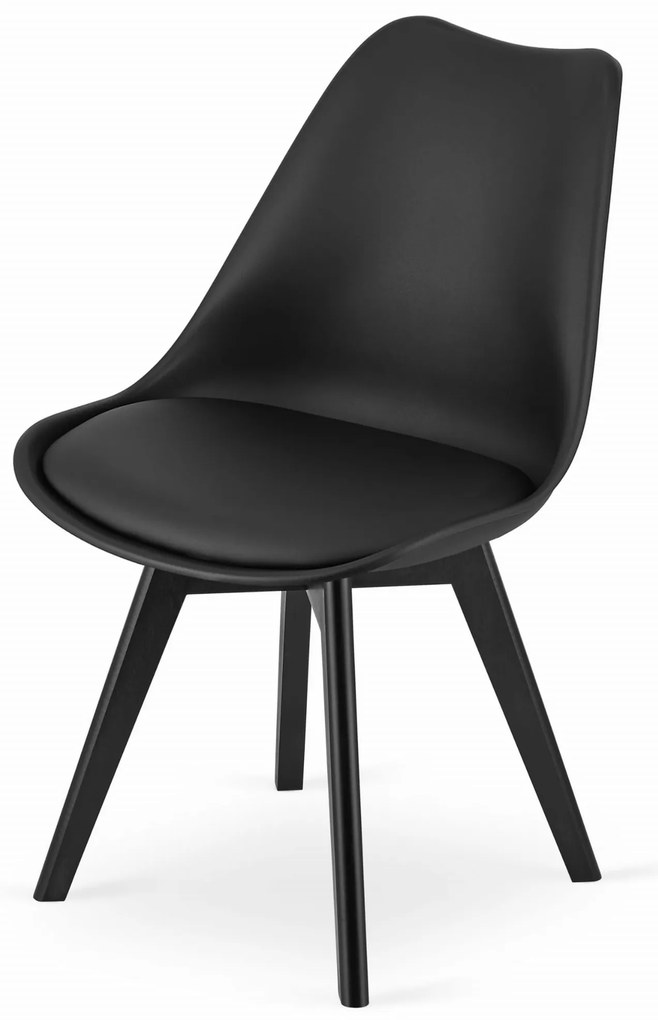Stolička MARK - čierna / nohy čierne x 3 9401 71 00 00