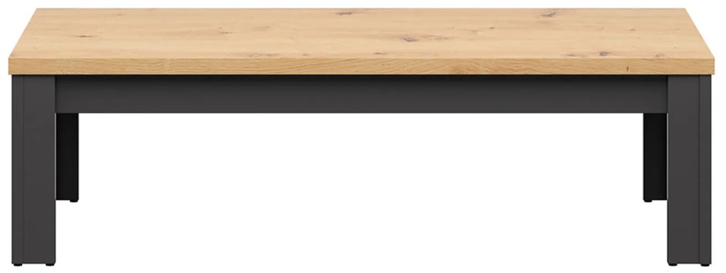 Konferenčný stolík  BRW Hesen LAW/4/13 (grafit + dub artisan). Akcia -18%. Vlastná spoľahlivá doprava až k Vám domov. 1062507