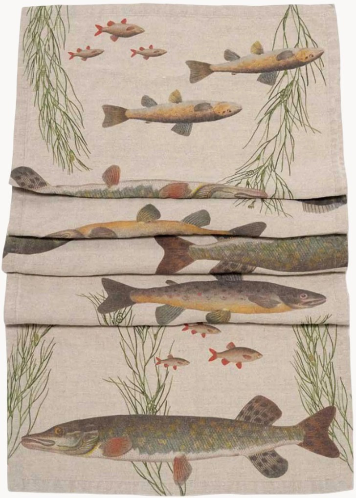 Ľanový stolový behúň Freshwater Fish