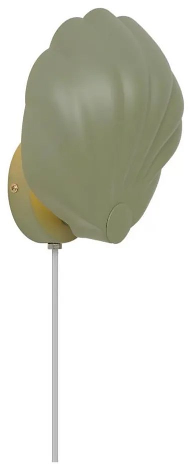 Nordlux - Nástenné svietidlo KONCHI 1xE14/25W/230V zelená
