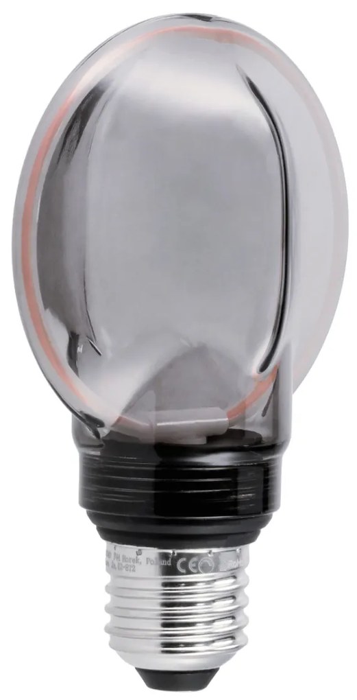 ECOLIGHT Dekoratívna LED žiarovka E27 4W 100lm G80 - rada ZERO
