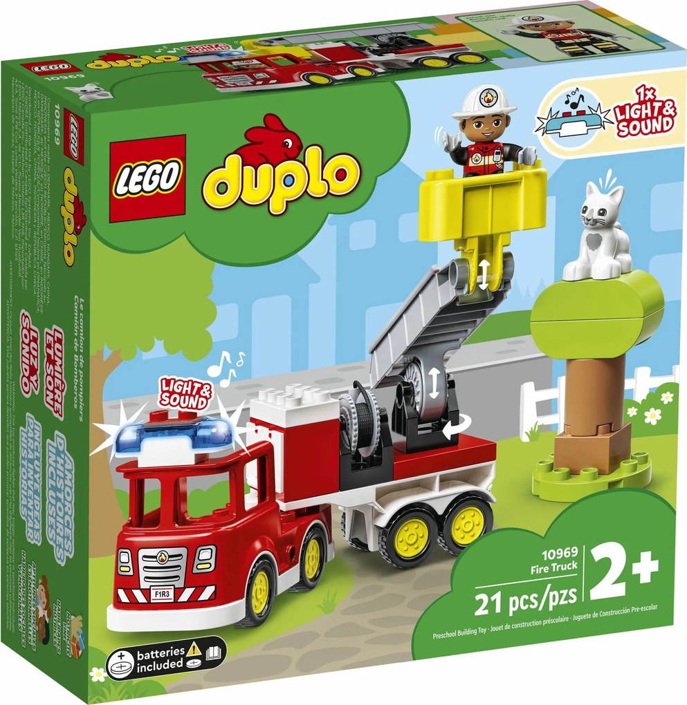 LEGO DUPLO® 10969 Hasičské auto 2210969