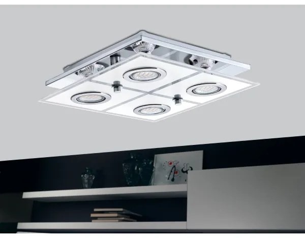 EGLO 30931 - LED Stropné svietidlo CABO 4xGU10/3W/230V