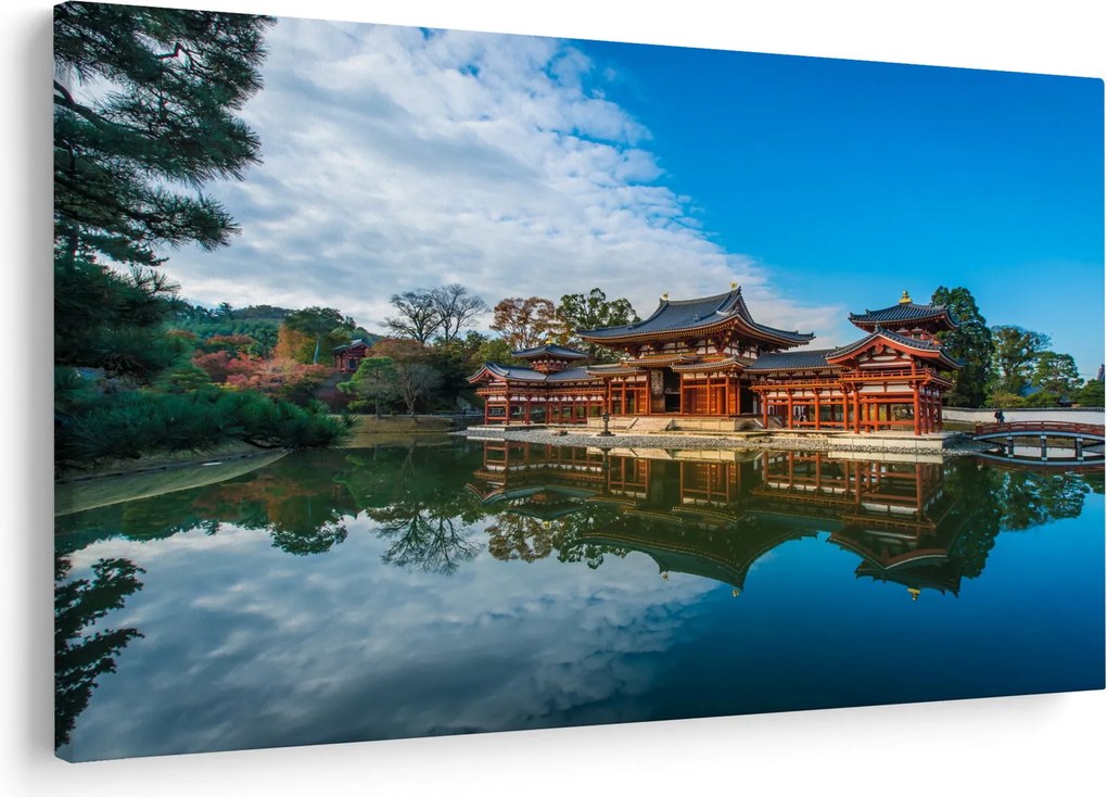 Obraz - Chrám Byodo-in, Japonsko (90x60 cm)