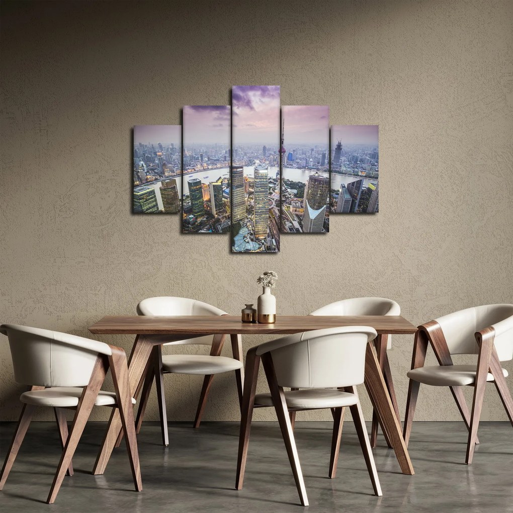 Obraz - Shanghai, Čína (150x105 cm)