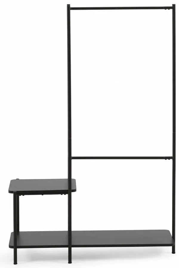 Čierny kovový set do predsiene Kave Home Galatia