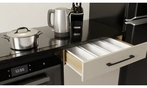 Kuchynská linka EVE 200 cm taupe