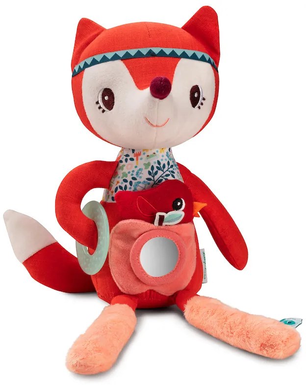 Lilliputiens - líška Alice - plyšová hračka s aktivitami