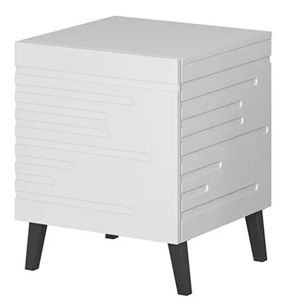Nočný stolík Doppo 1S, Farby: čierna