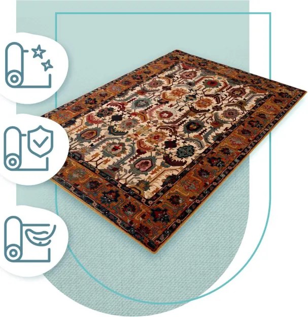 Koberec Superior Oman Red