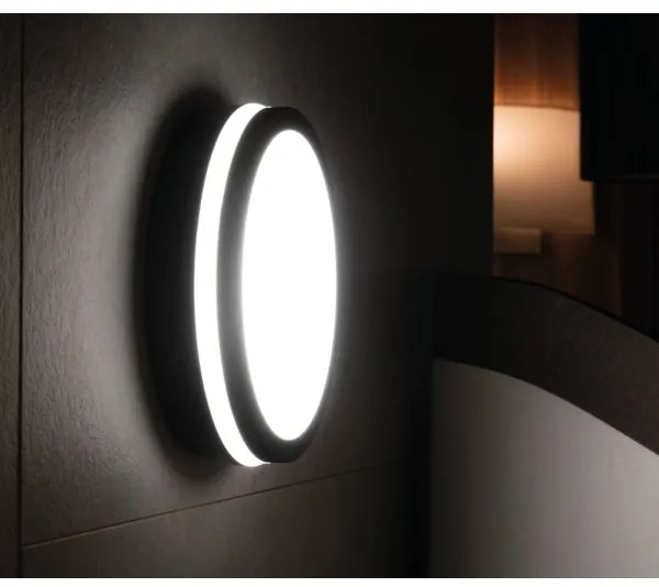 Kanlux 38790 - LED Vonk. sv. so senz. BENO 12/18W/230V 3000/3500/4000K IP65 ant.