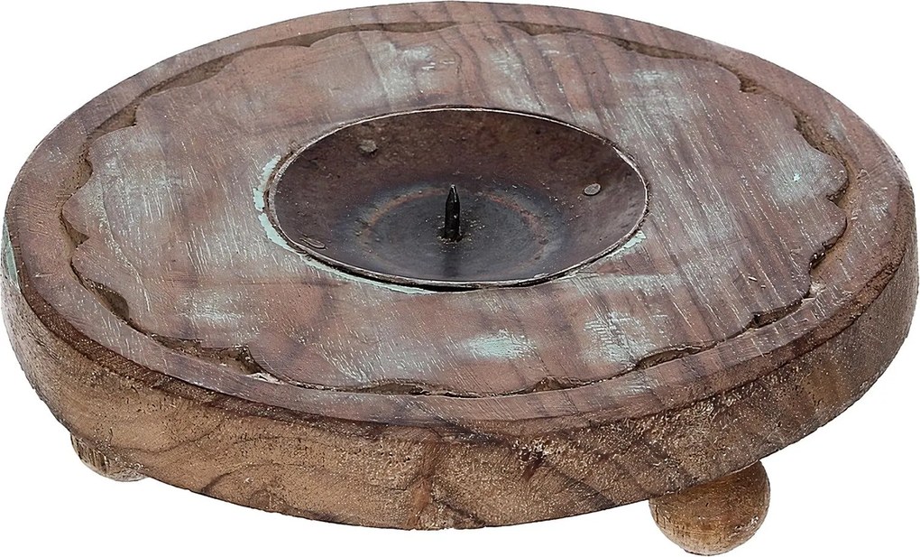 Sviečnik Rustic Flame 15 cm