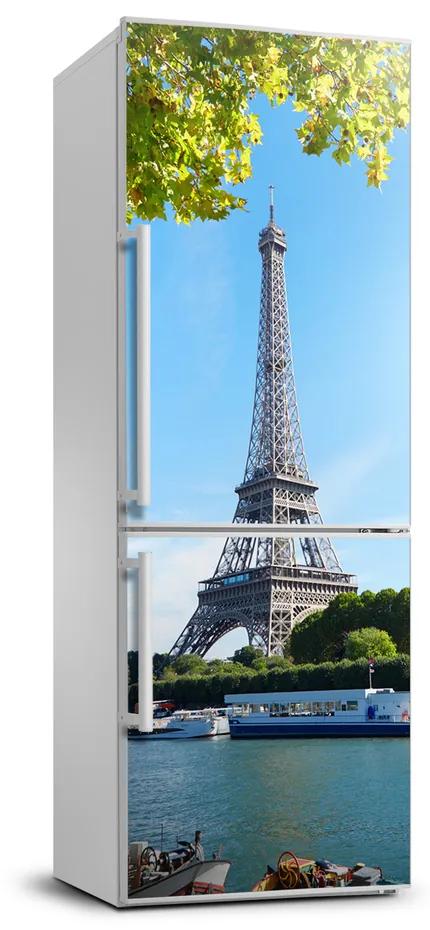 Samolepiace nálepka na chladničku Eiffelova veža FridgeStick-70x190-f-101919051